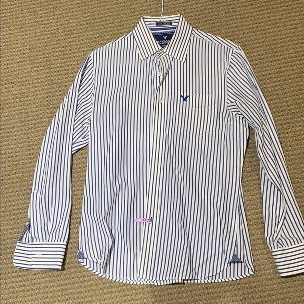 American Eagle Button Down Dress Shirt